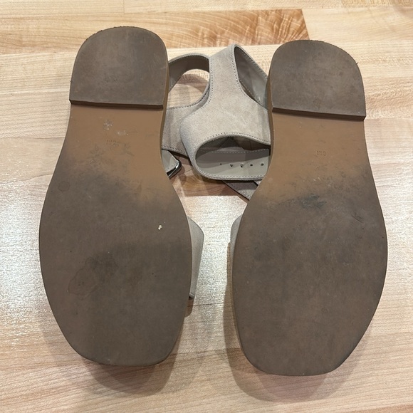 Steve Madden Santo Sling Back Sandals Sand Suede (Size 8) - Picture 8 of 8